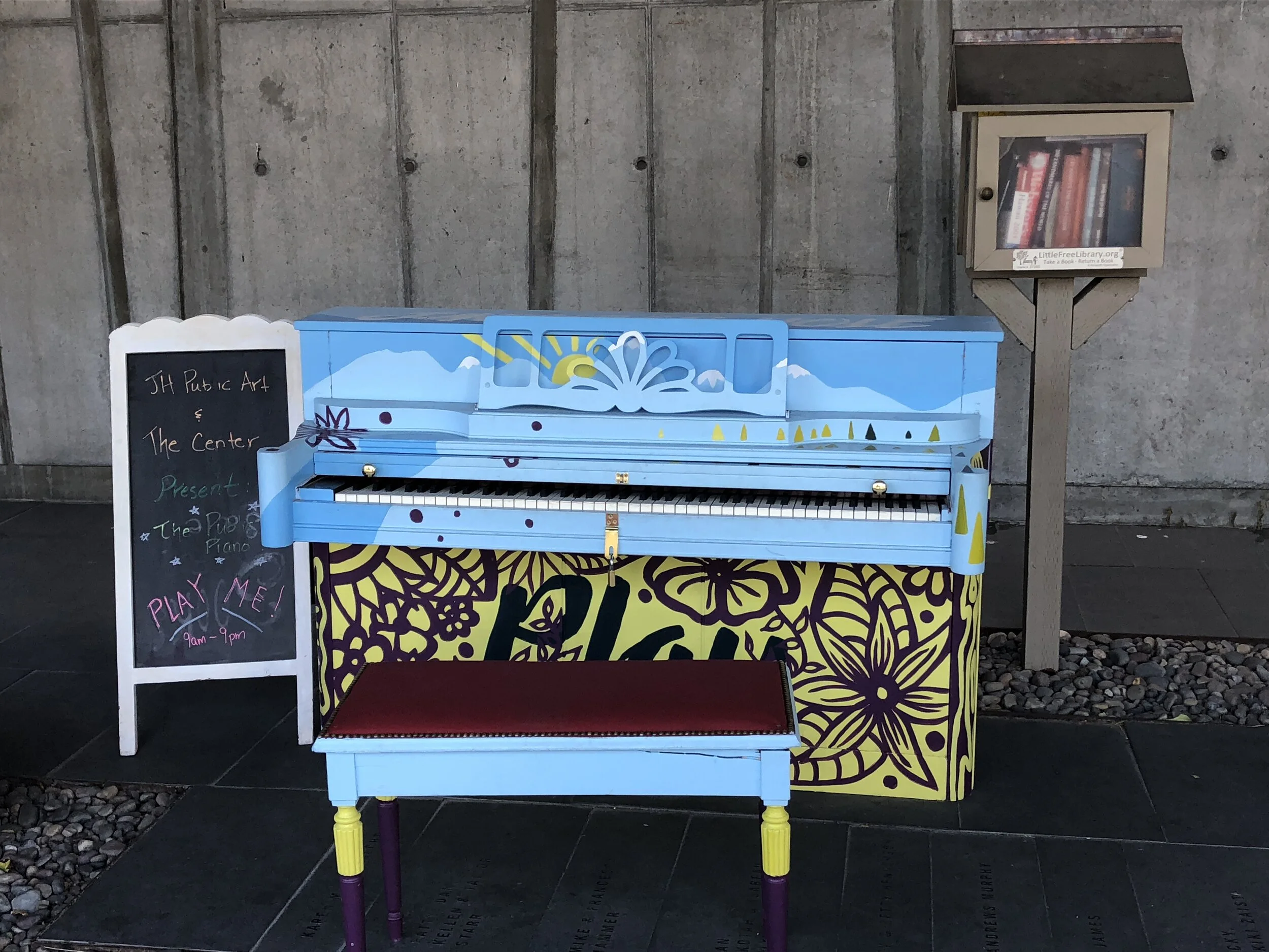 Public Piano - Jackson Hole Public Art - Jackson, WY